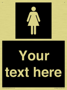 Custom information: black panel female